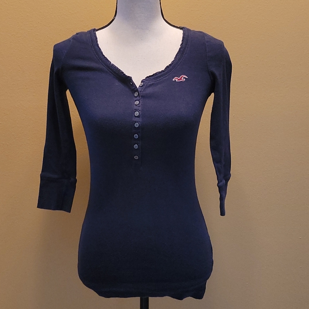 Hollister's Cute top 3/4 sleeve